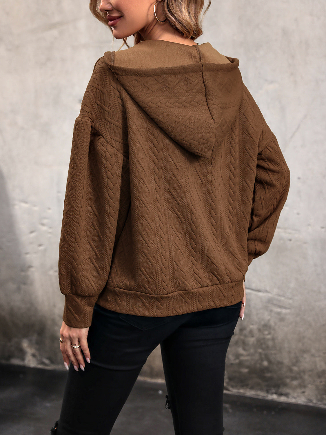 Perfee Drawstring Hoodie