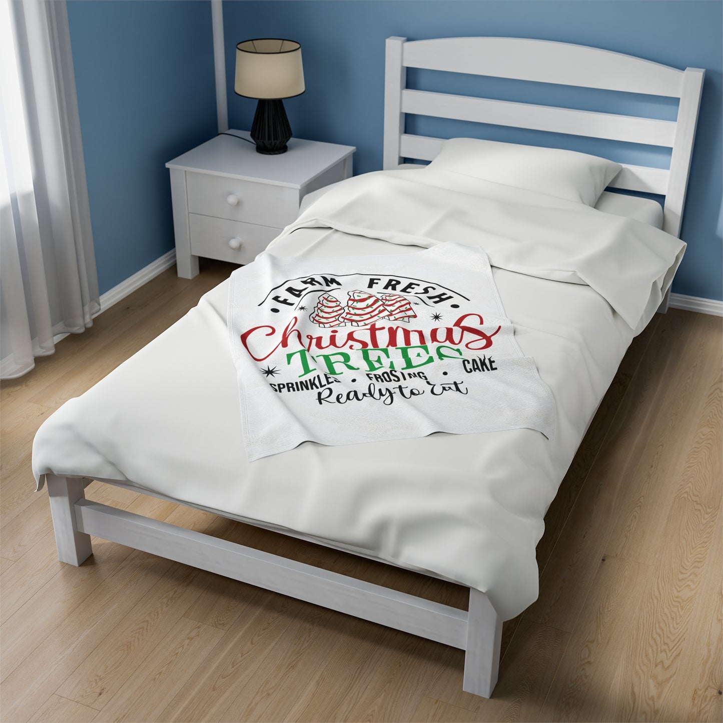 Plush Blanket | Farm Fresh Christmas Trees