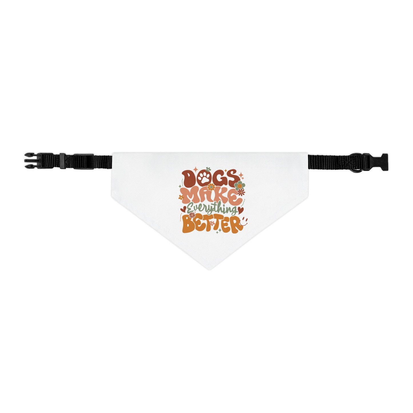 Pet Bandana Collar | Dogs Make Everything Better
