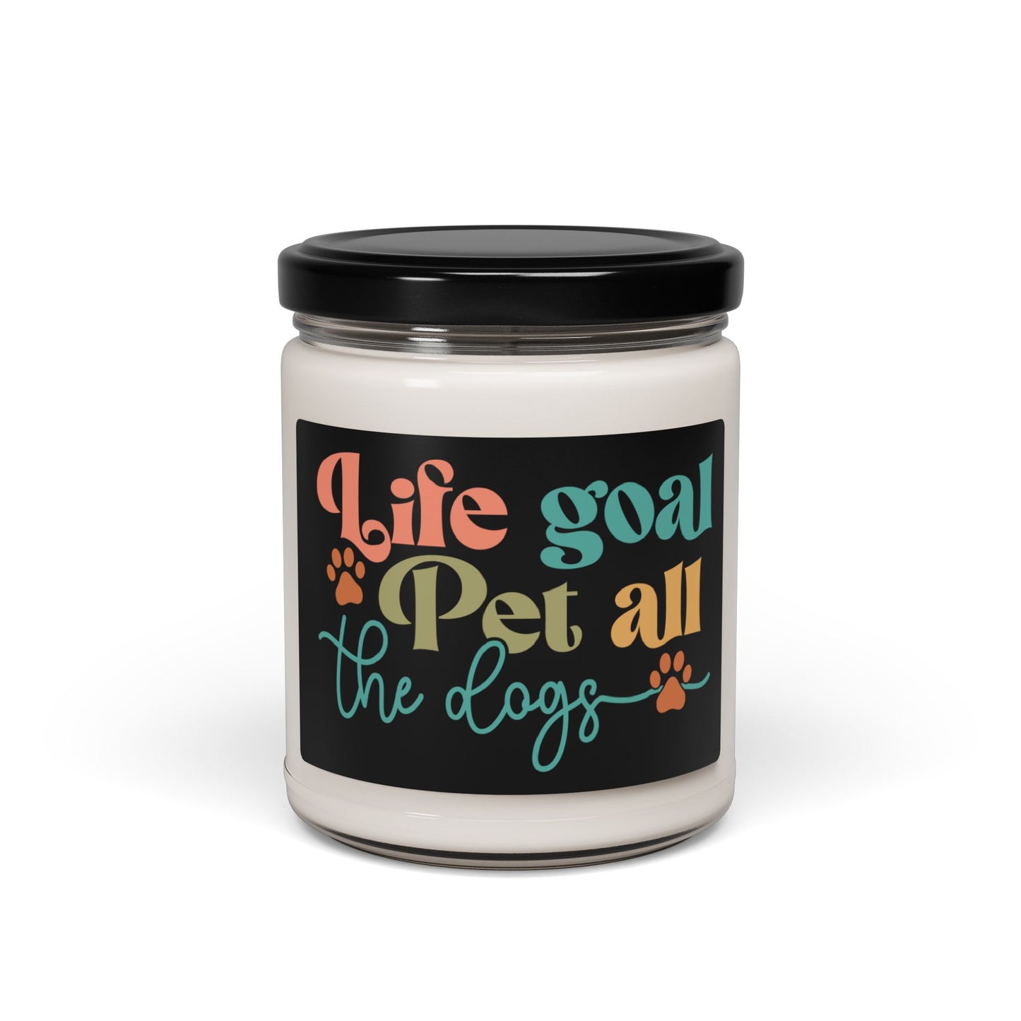 Scented Candle | Life Goal Pet All The Dogs