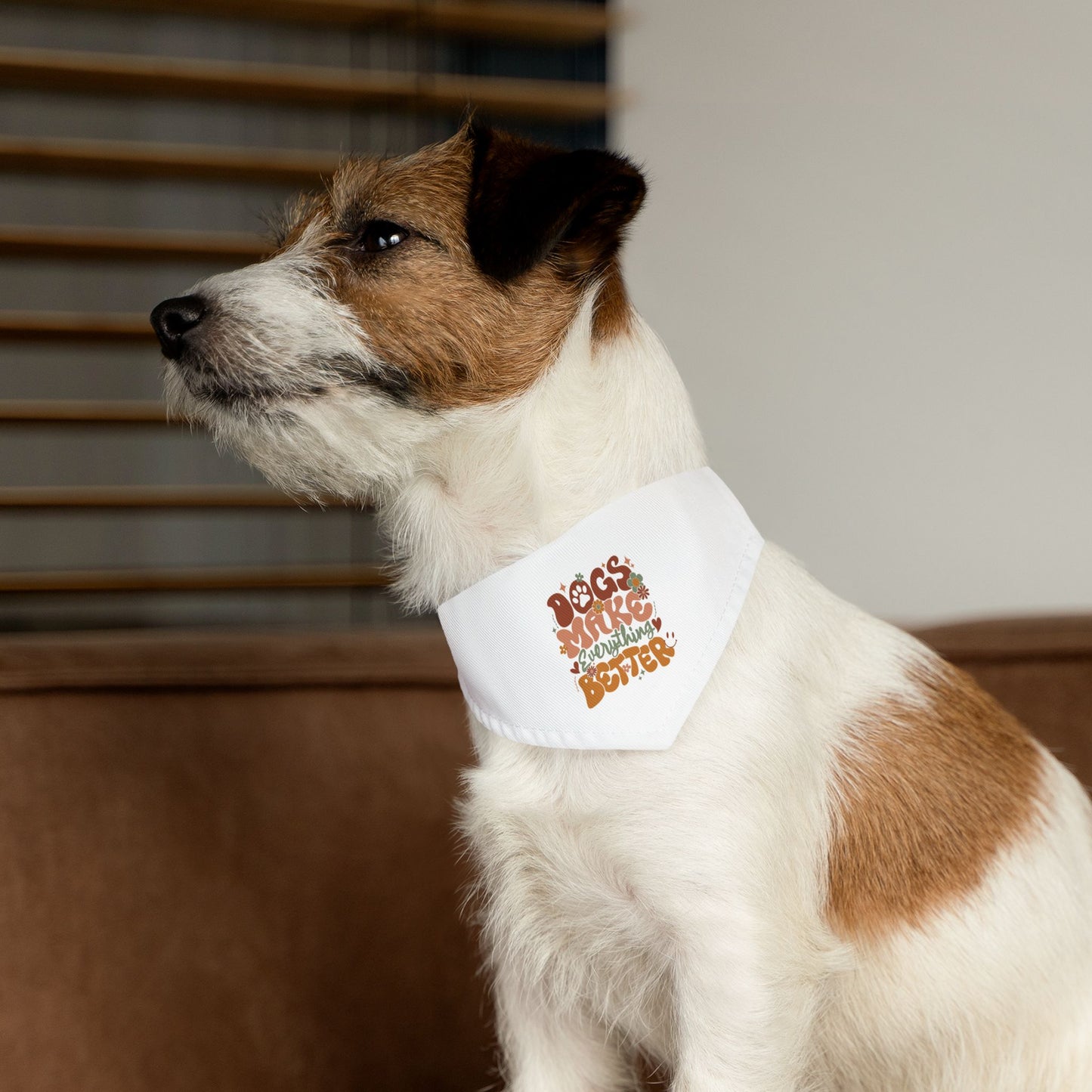 Pet Bandana Collar | Dogs Make Everything Better