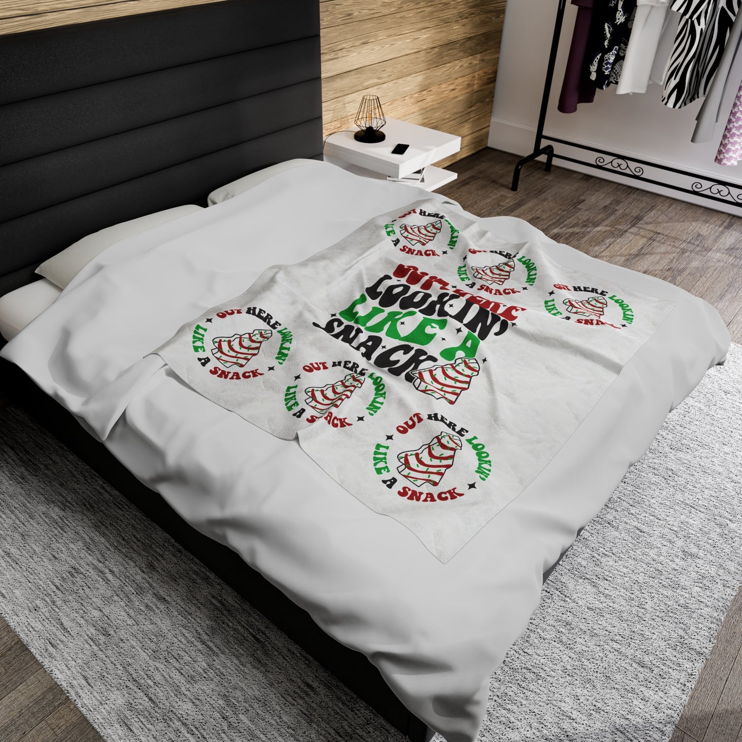 Plush Blanket | Out Here Lookin Like A Snack