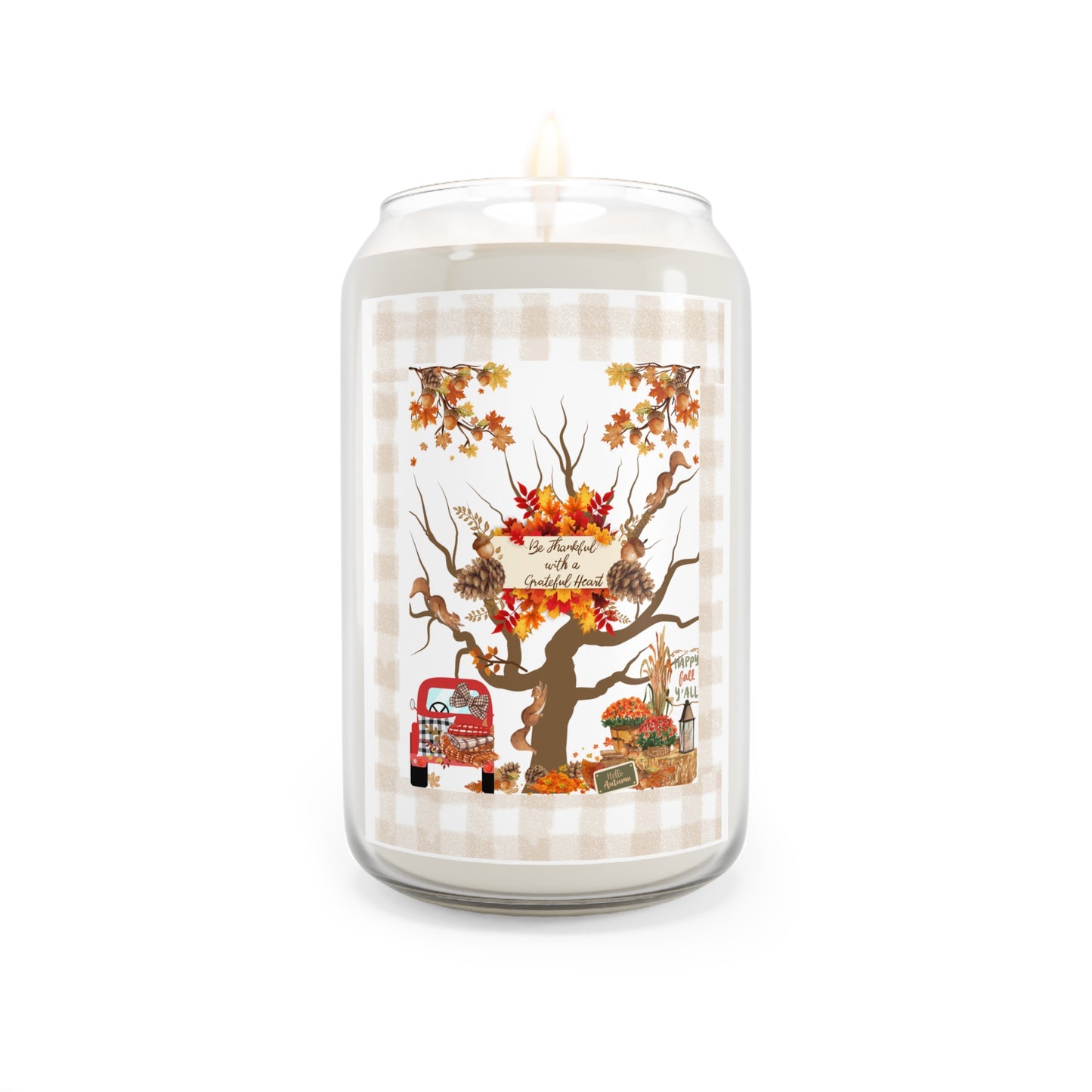 Scented Candle | Be Thankful With A Grateful Heart