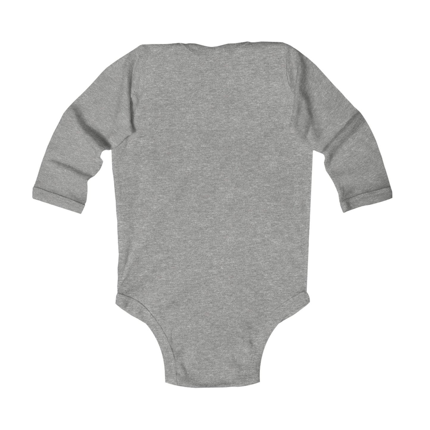 Infant Long Sleeve Bodysuit | Custom Name Christmas Cake Snack