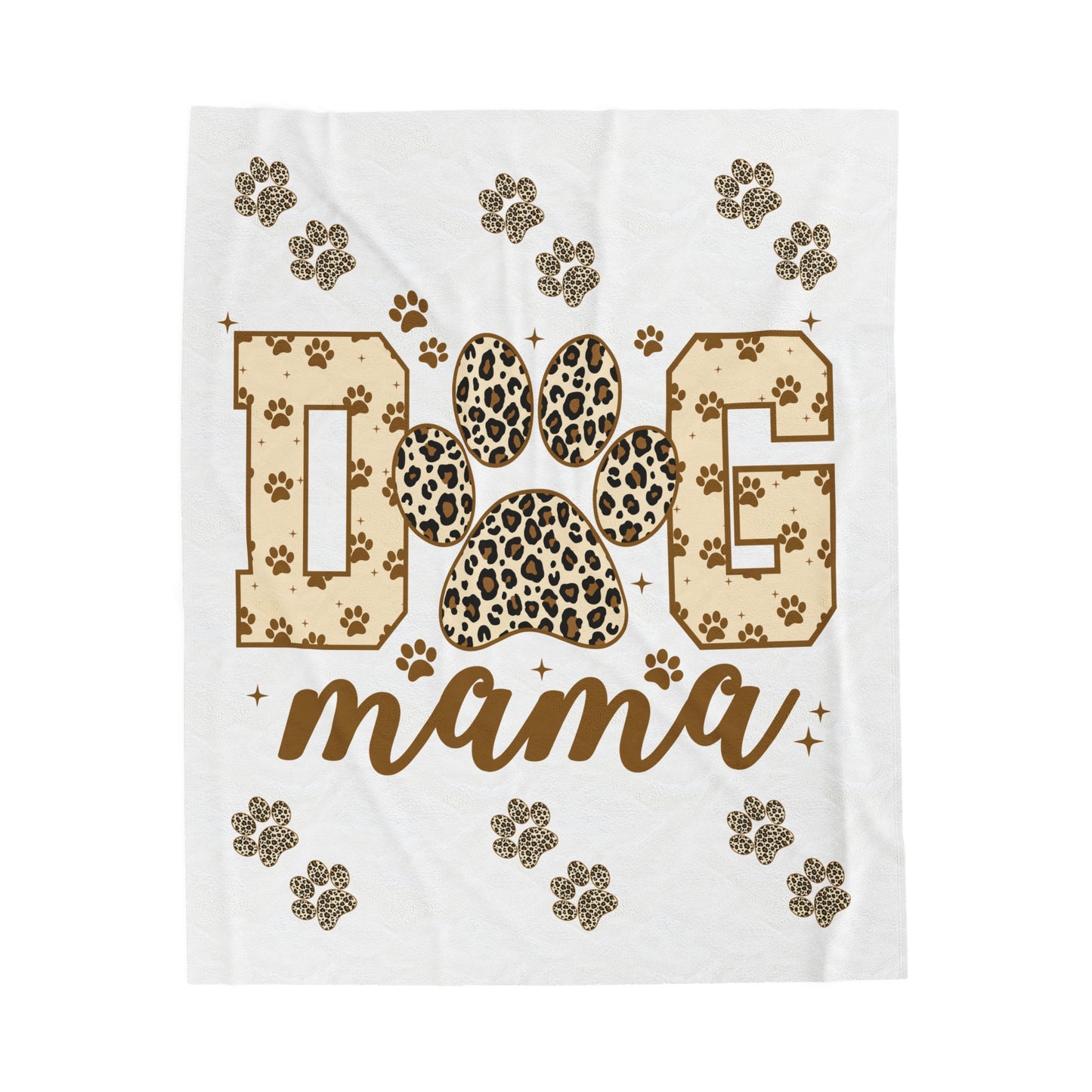 Plush Blanket | Dog Mama
