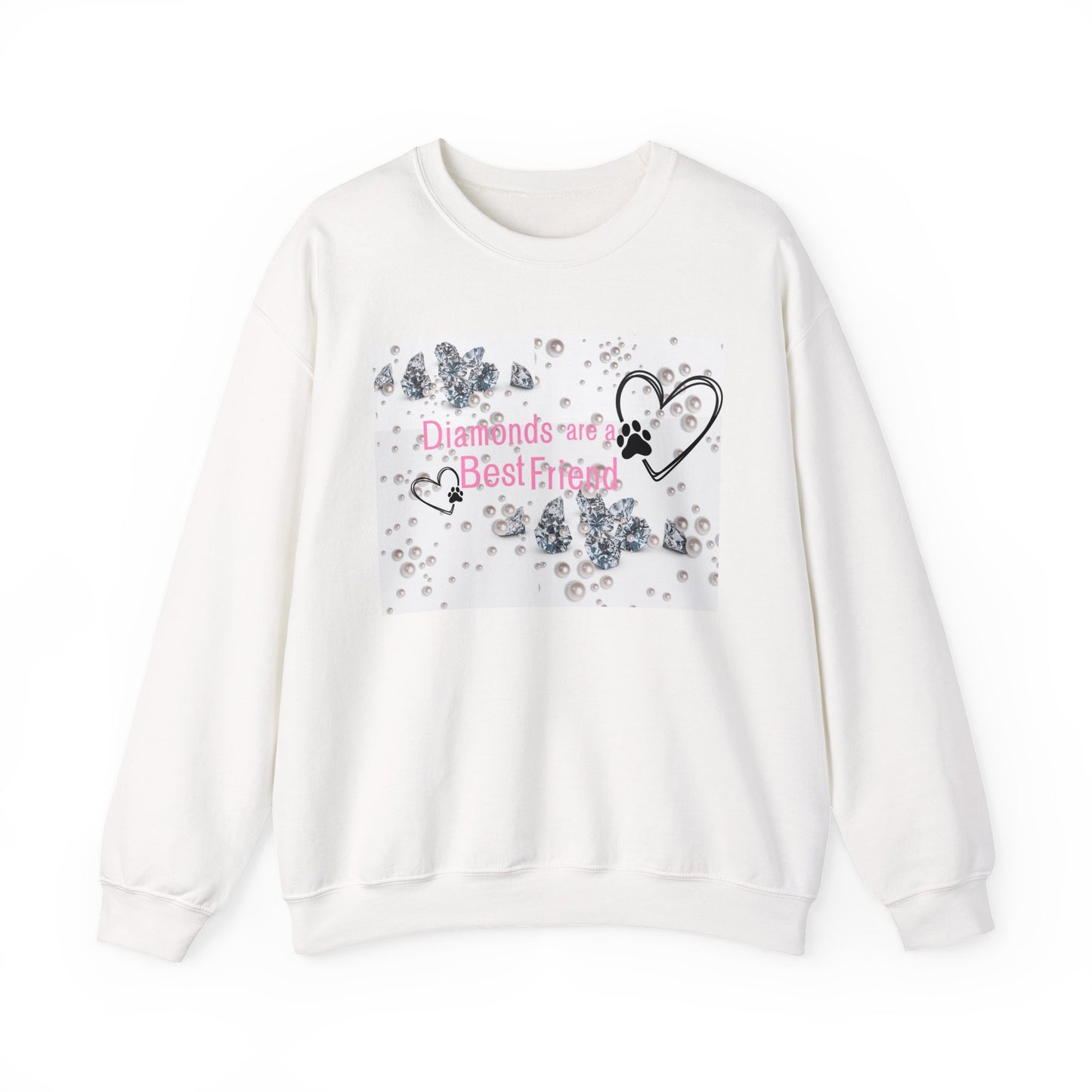 Crewneck | Diamonds Are A Paw Best Friend
