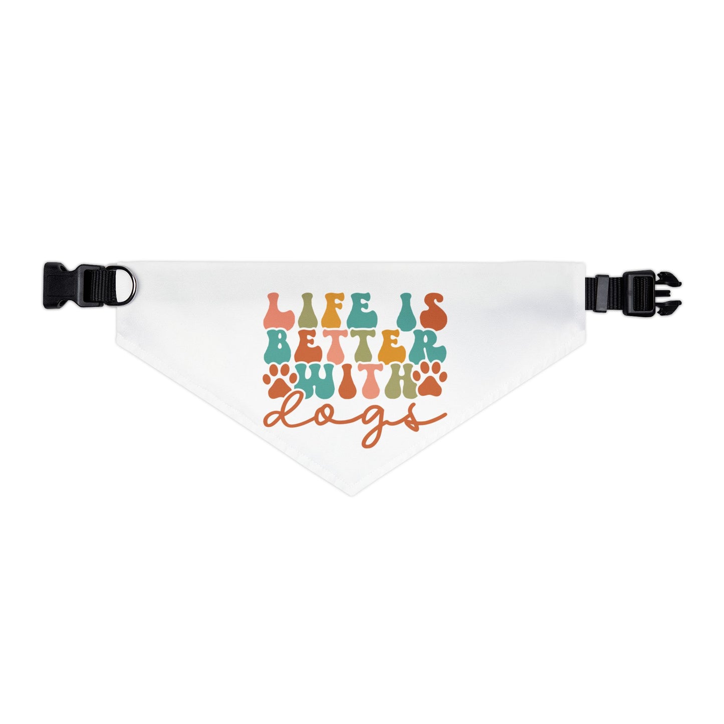 Pet Bandana Collar | Life Is Better With Dogs