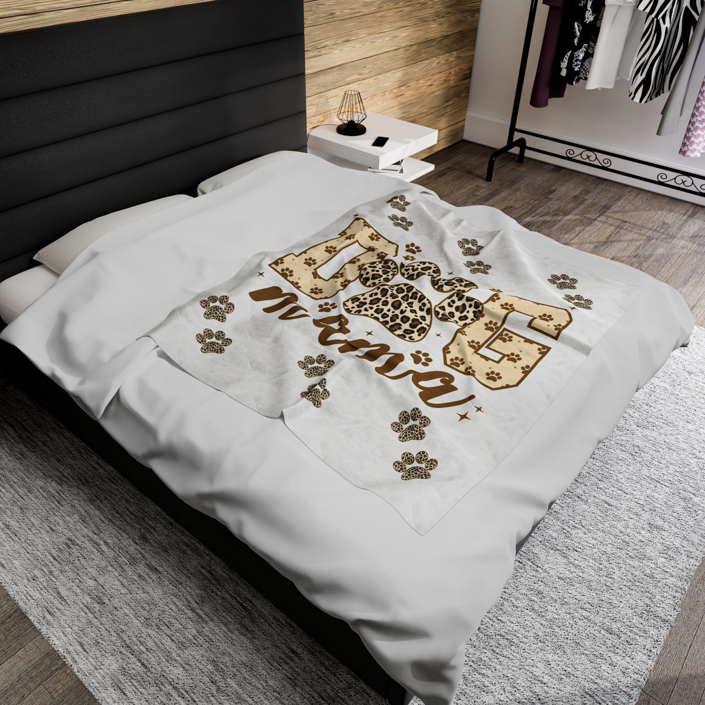 Plush Blanket | Dog Mama