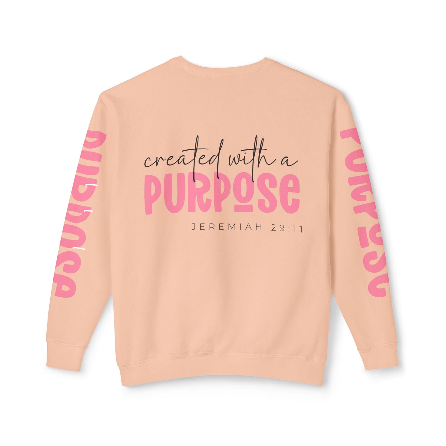 Crewneck | created with a PURPOSE Jeremiah 29:11
