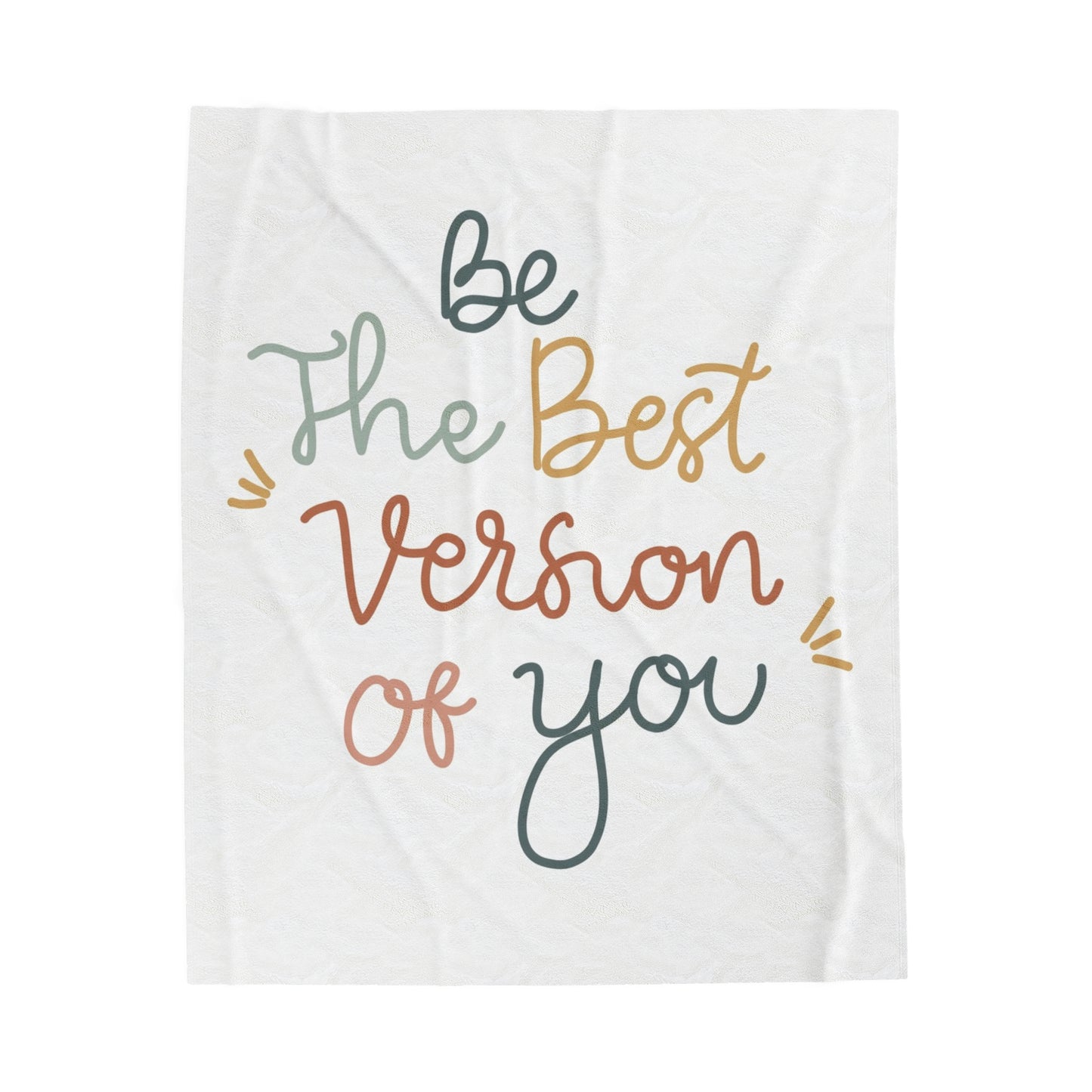 Plush Blanket | Be The Best Version Of You