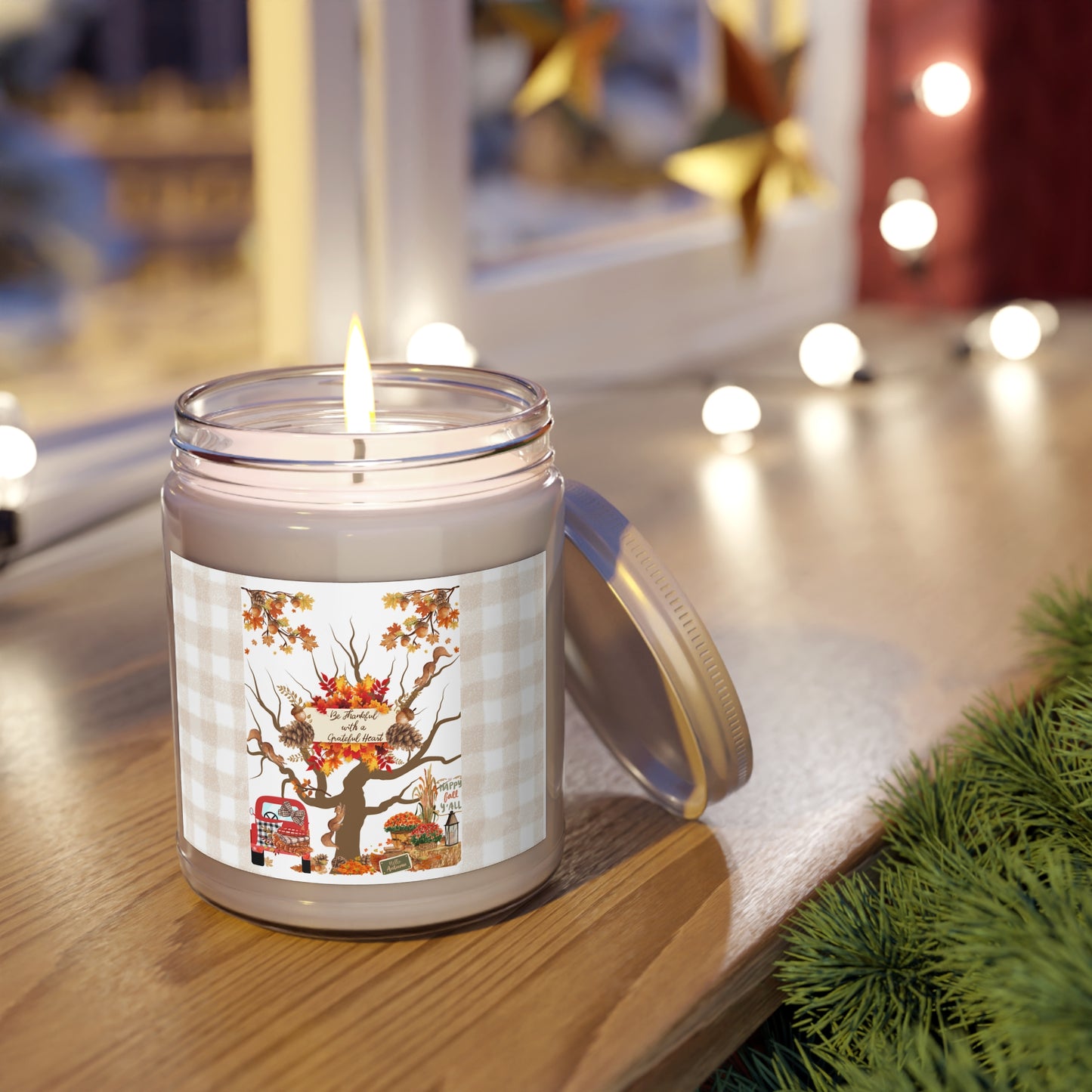 Scented Candles | Be Thankful With A Grateful Heart