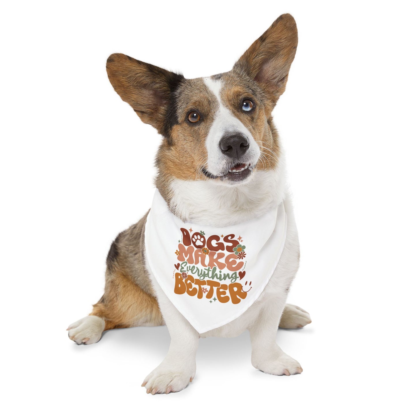 Pet Bandana Collar | Dogs Make Everything Better
