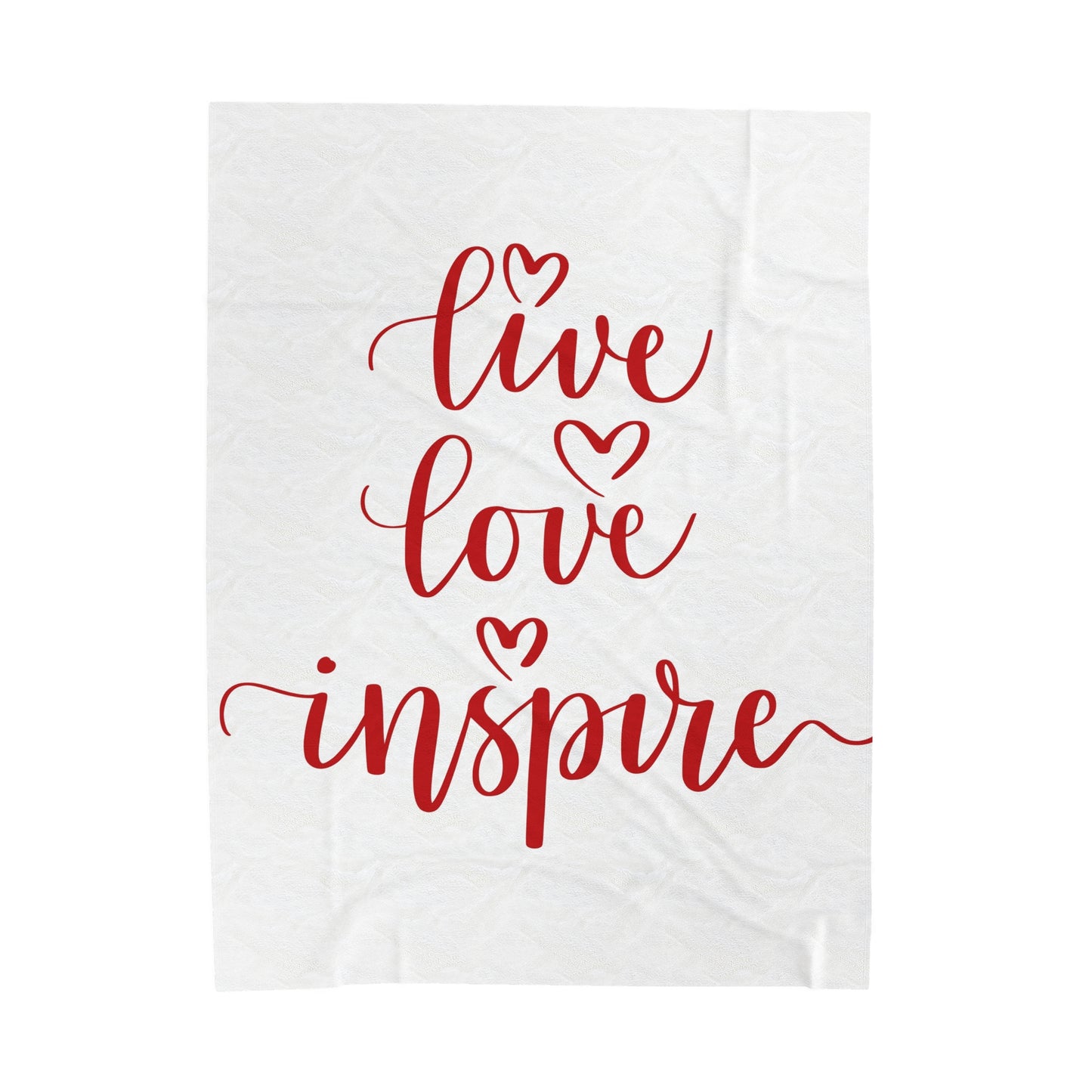 Plush Blanket | Live Love Inspire