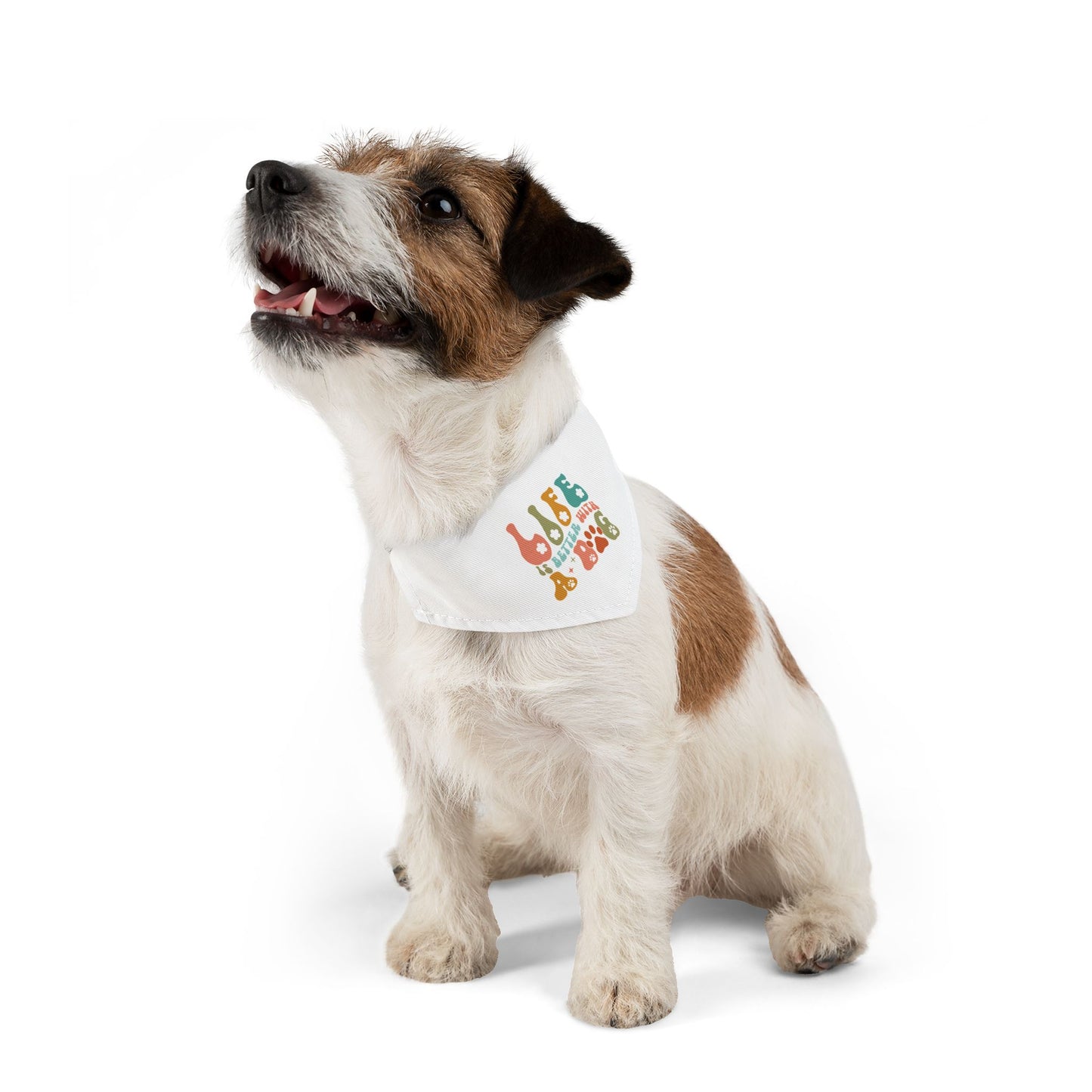Pet Bandana Collar | Life Is Better With A Dog