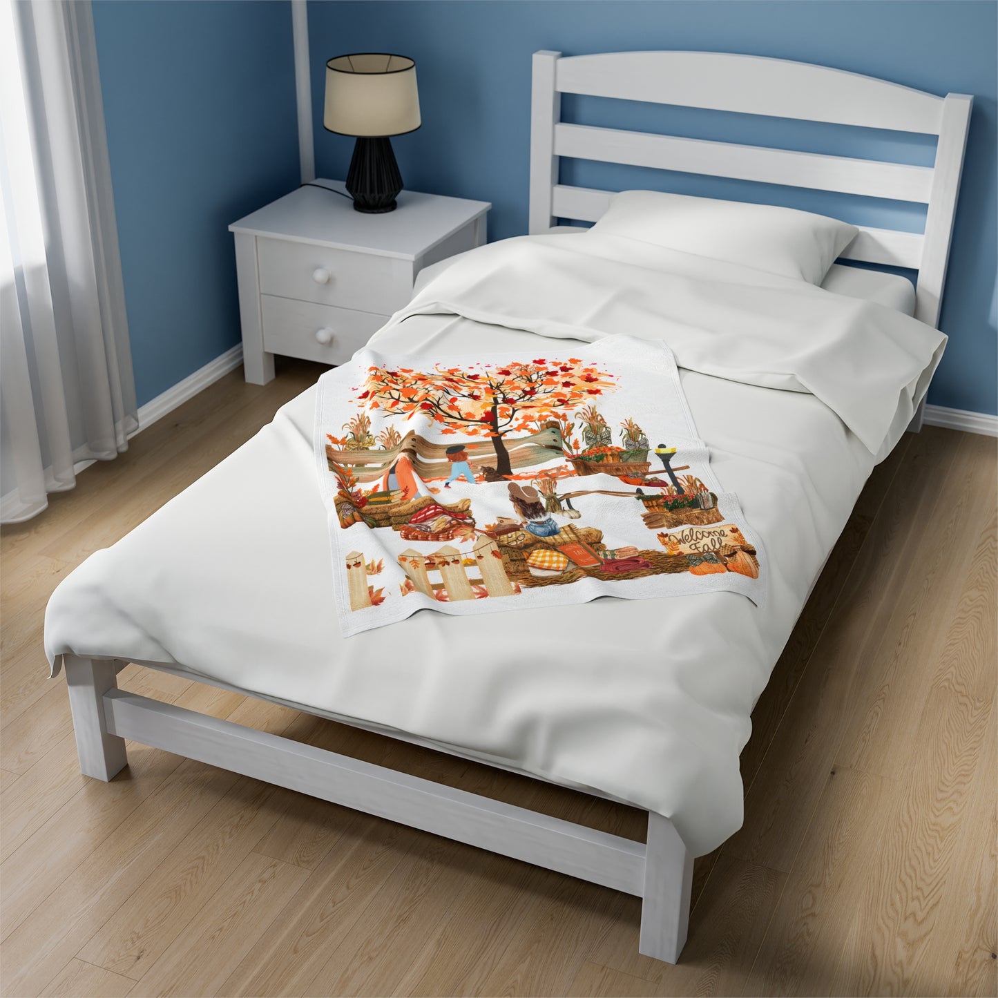 Plush Blanket | Welcome Fall