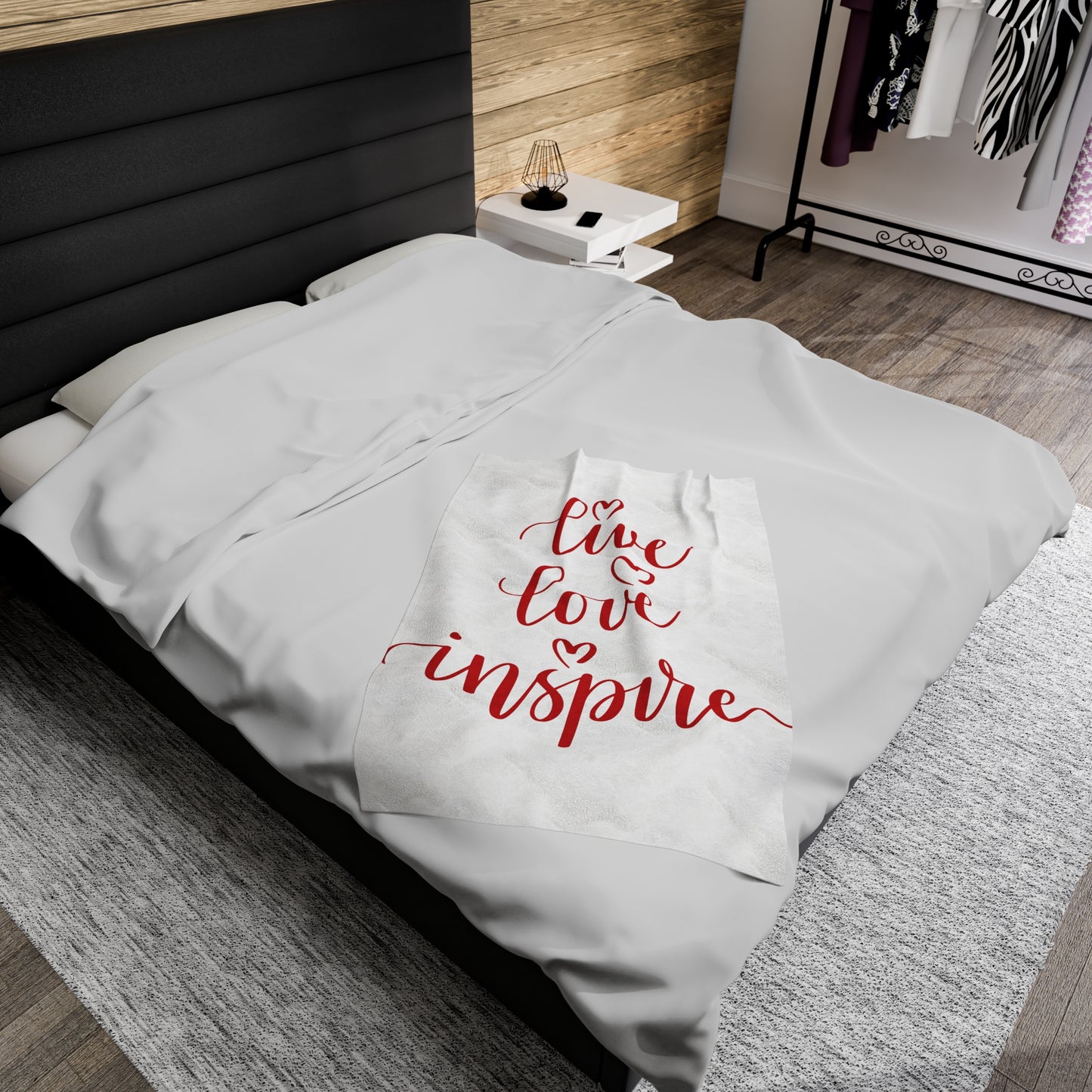 Plush Blanket | Live Love Inspire