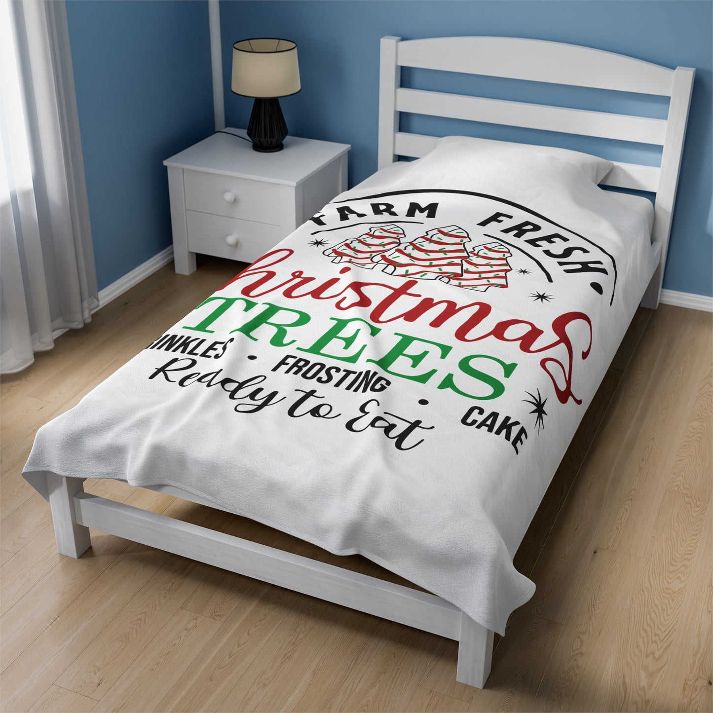 Plush Blanket | Farm Fresh Christmas Trees