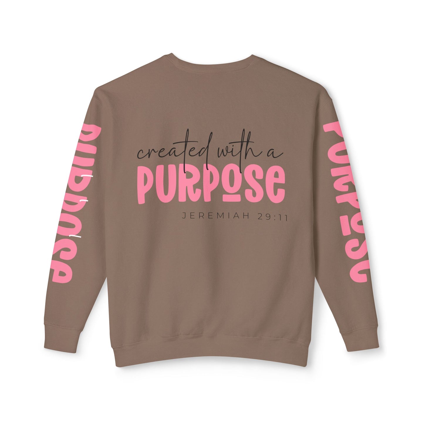 Crewneck | created with a PURPOSE Jeremiah 29:11