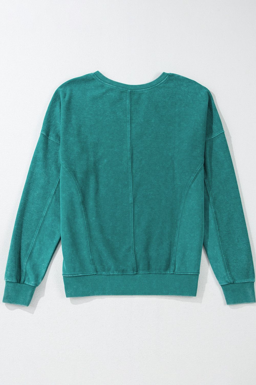 Notched Drop Sweatshirt