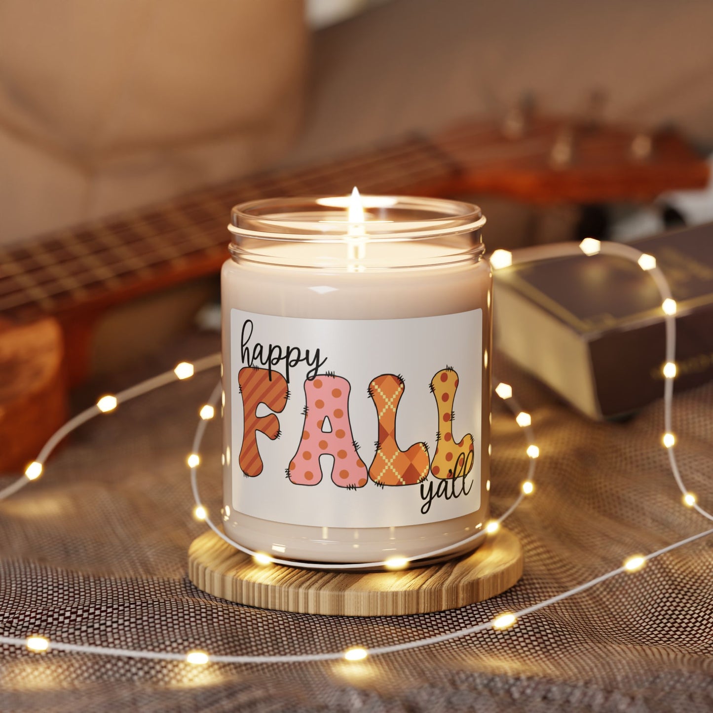 Scented Candle | Happy Fall Yall