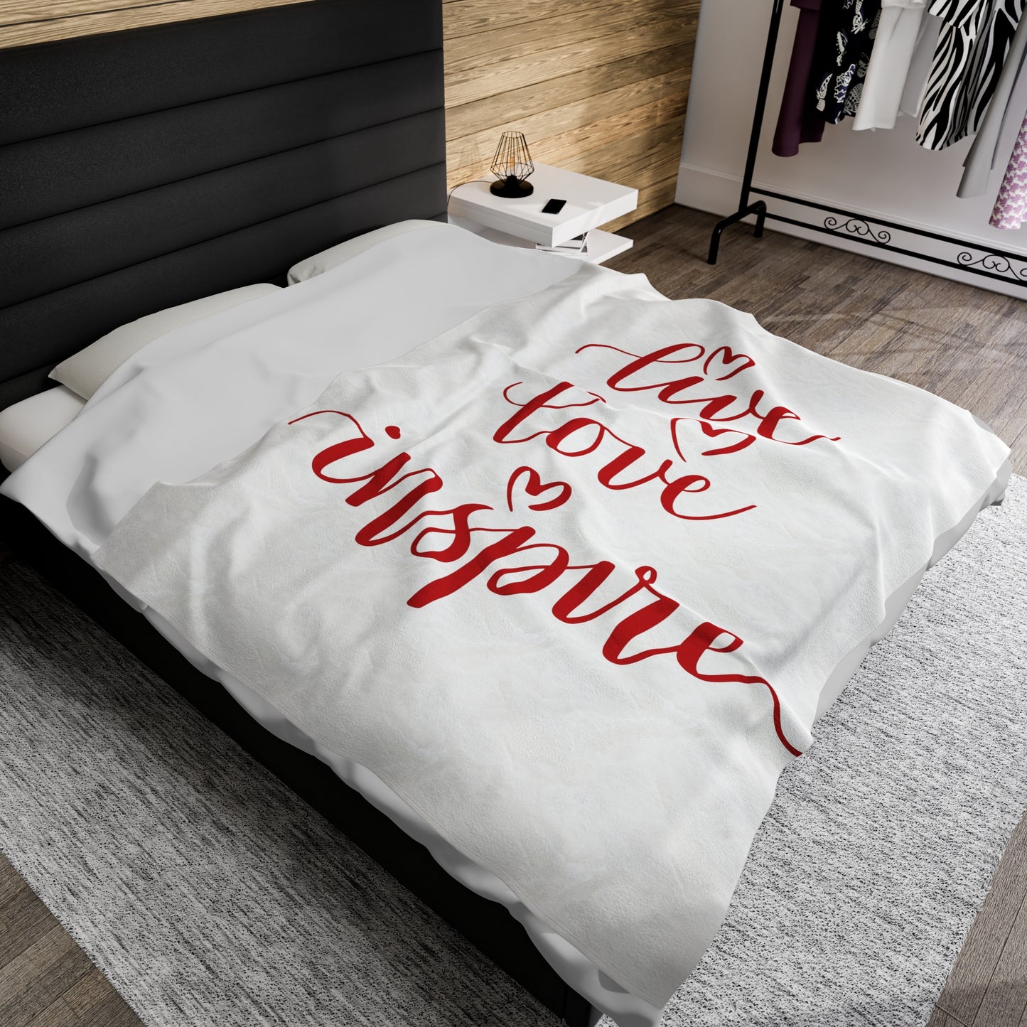Plush Blanket | Live Love Inspire