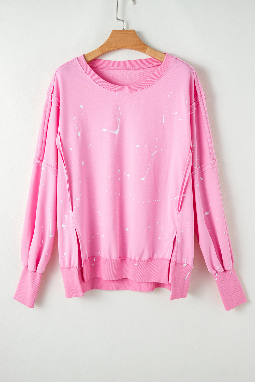 Splatter Print Sweatshirt