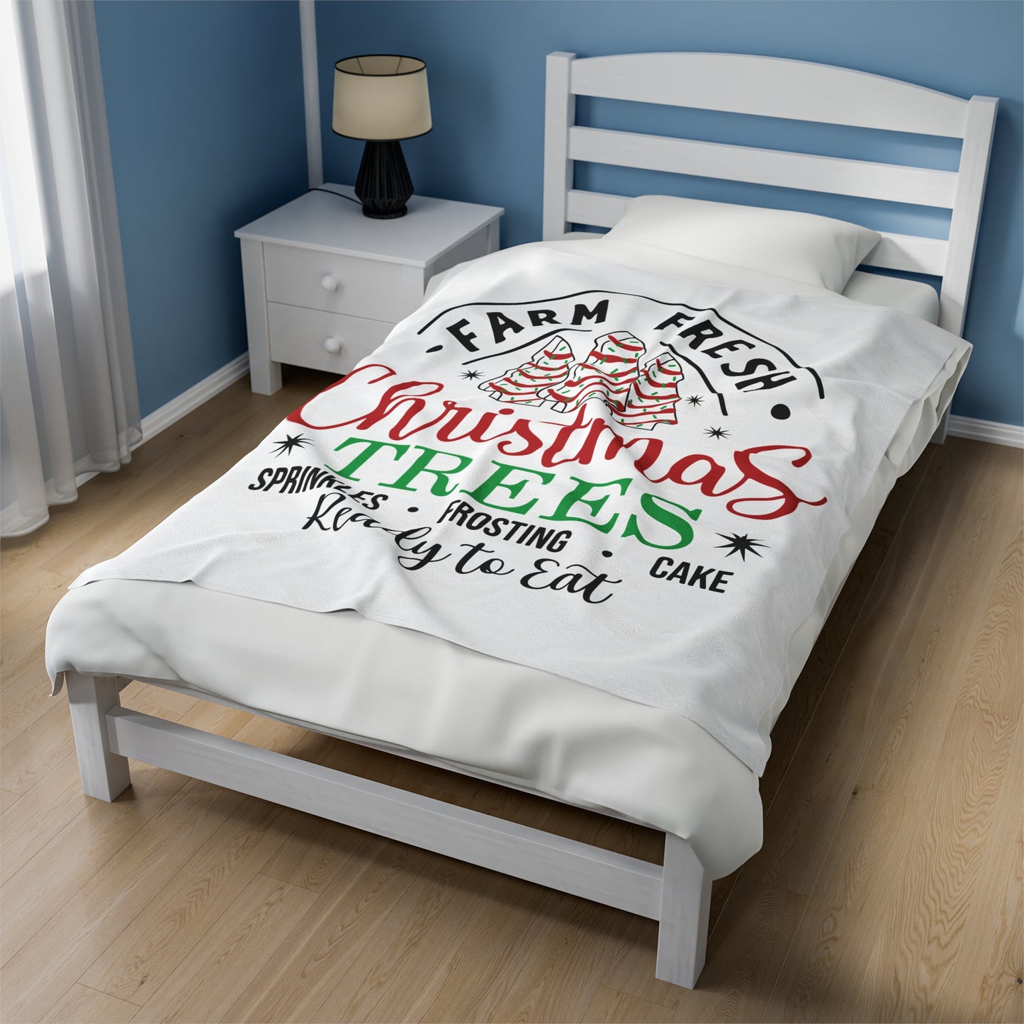 Plush Blanket | Farm Fresh Christmas Trees