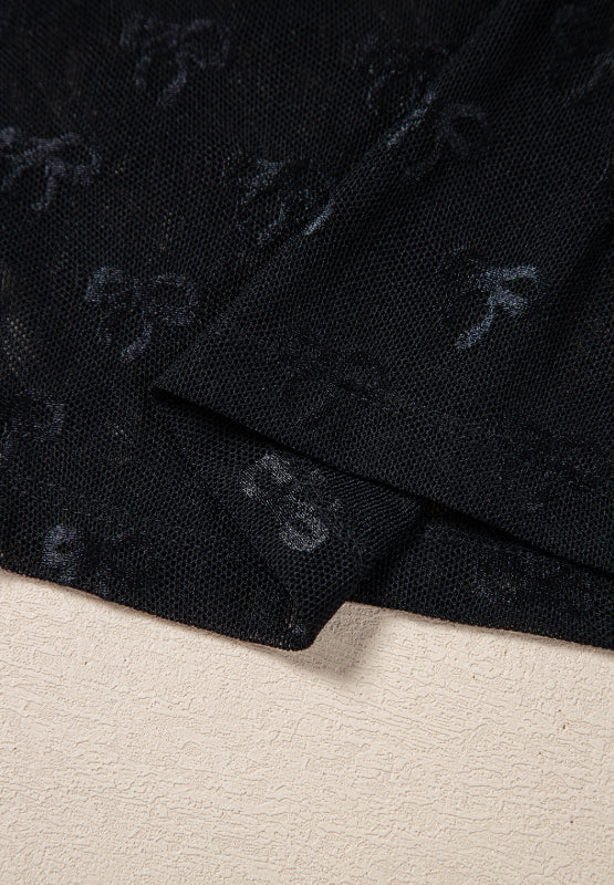 Bow Sleeve Top