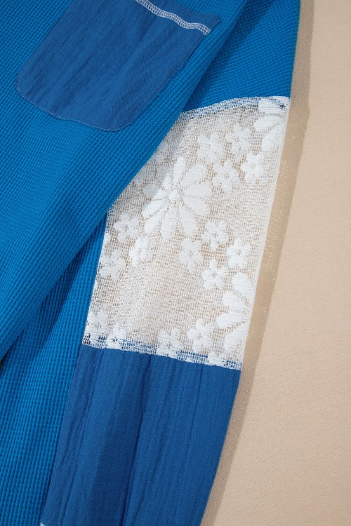 Lace Patchwork Top