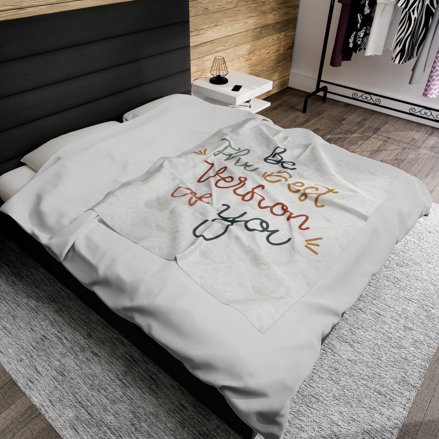 Plush Blanket | Be The Best Version Of You