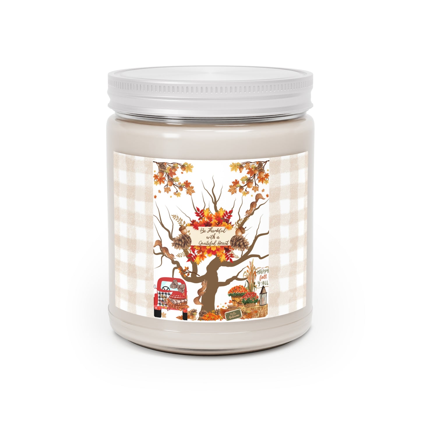 Scented Candles | Be Thankful With A Grateful Heart