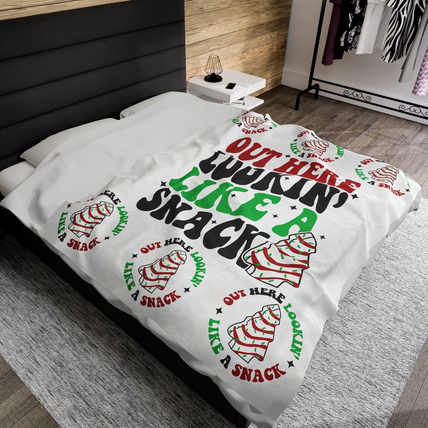 Plush Blanket | Out Here Lookin Like A Snack