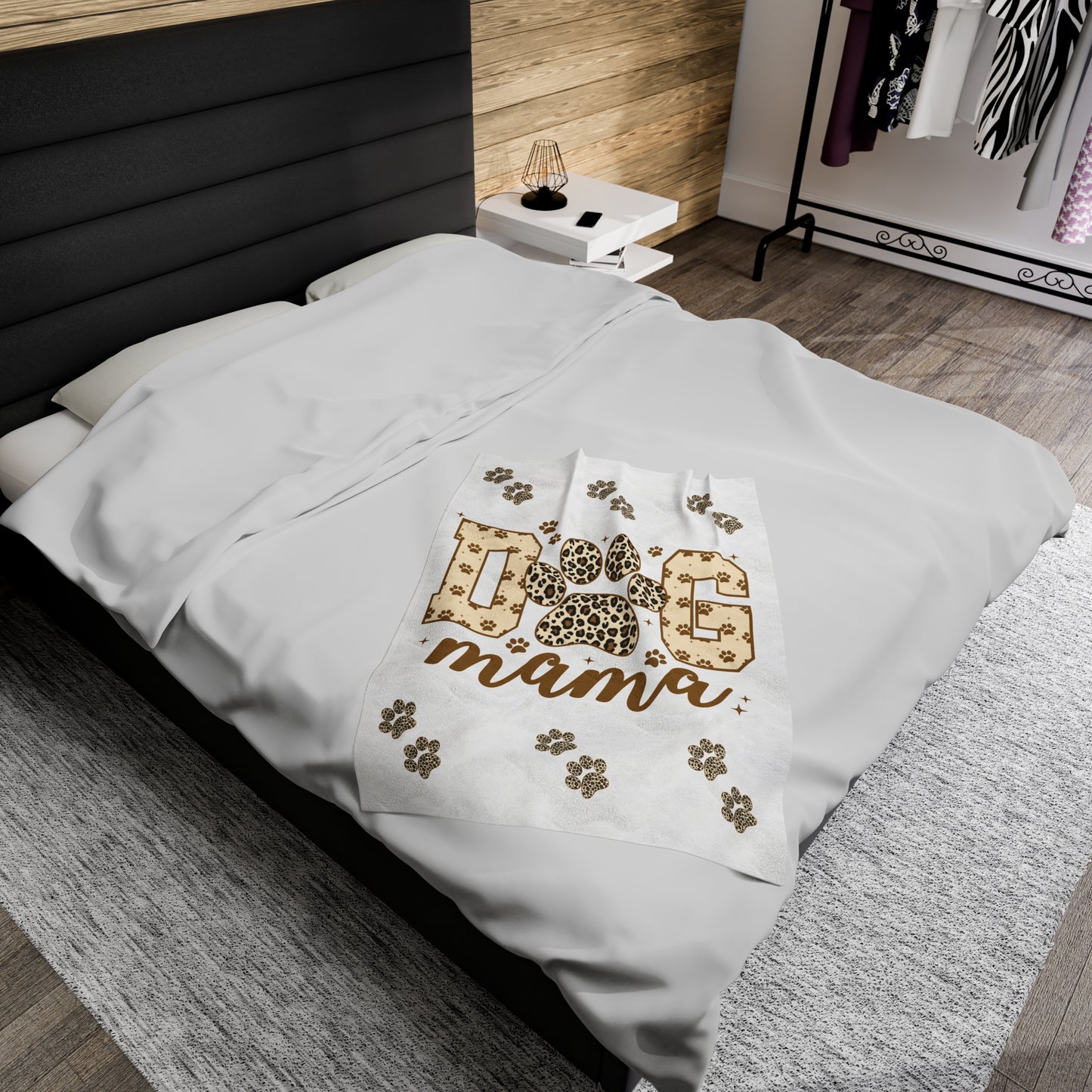 Plush Blanket | Dog Mama