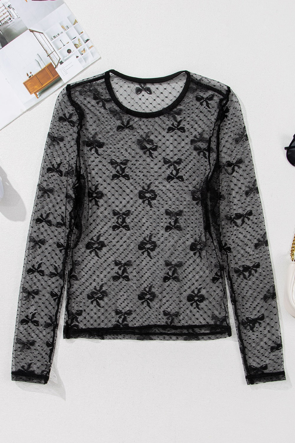 Bow Sheer Top
