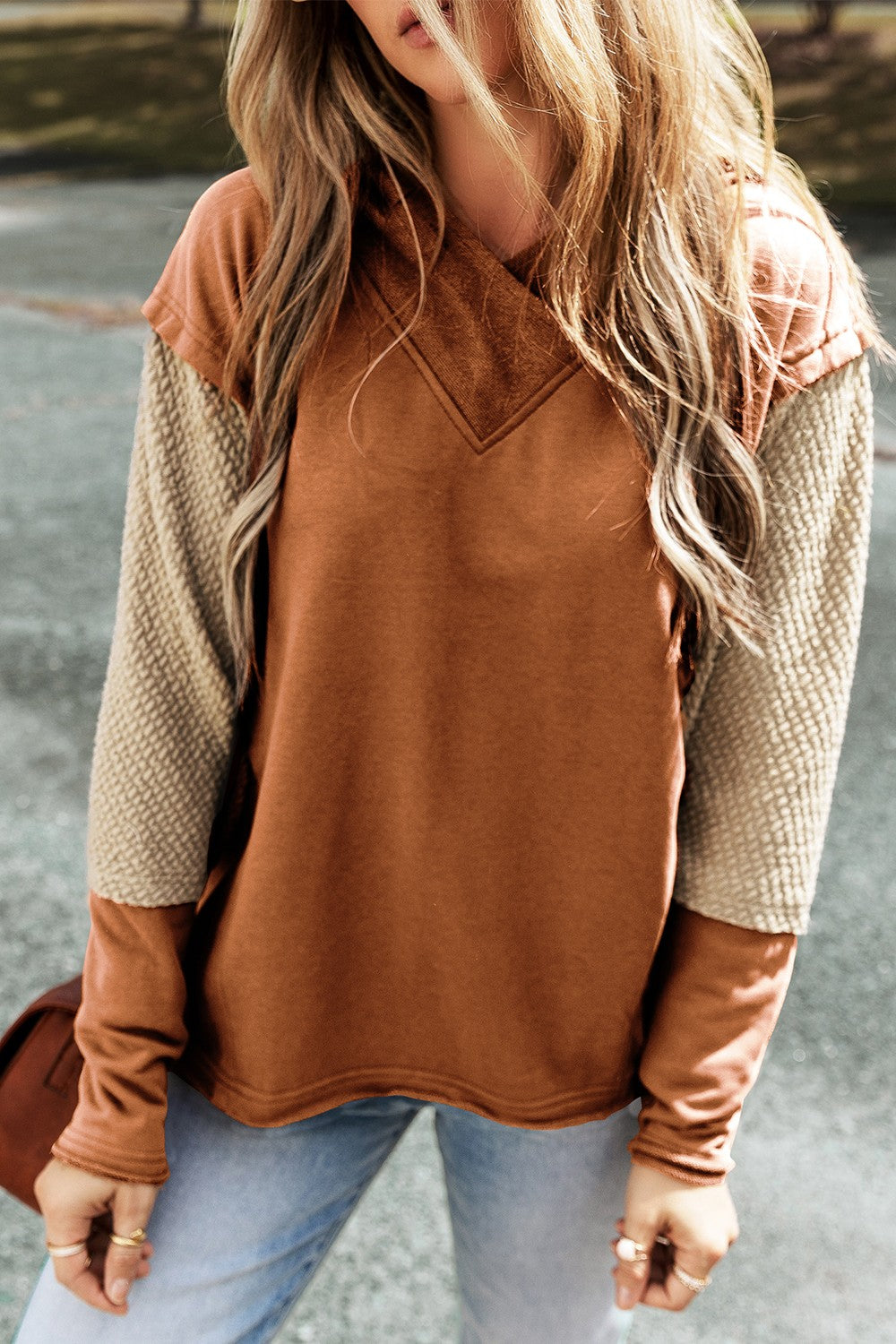 Color Block Hoodie