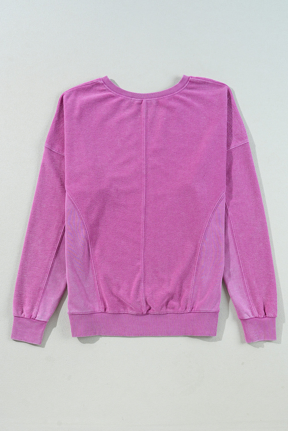Notched Drop Sweatshirt