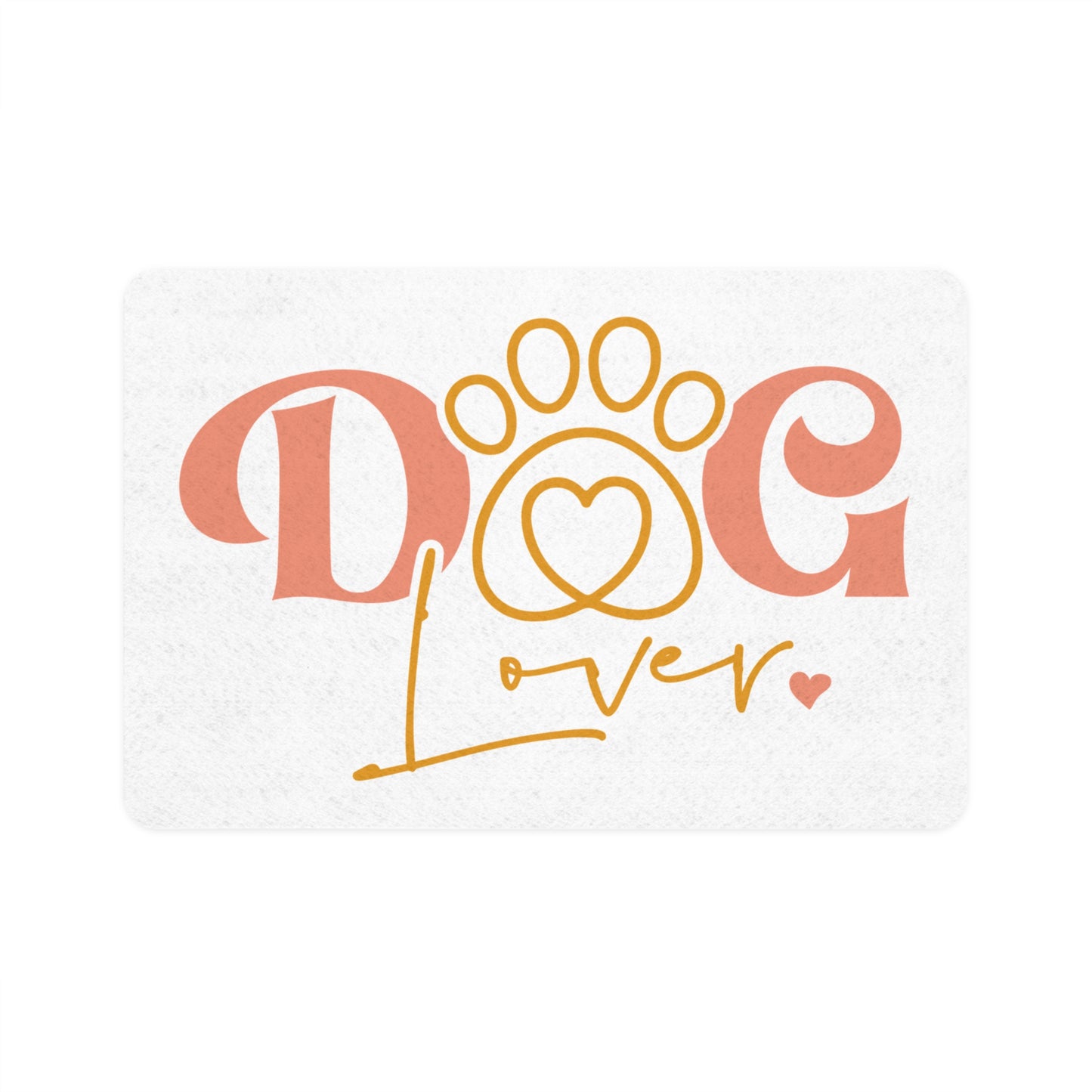 Pet Food Mat | DOG Lover