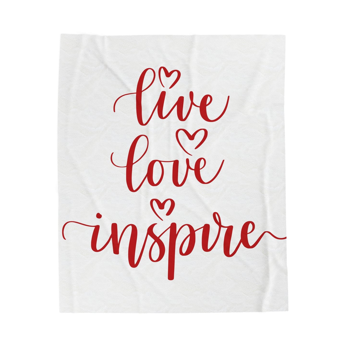 Plush Blanket | Live Love Inspire