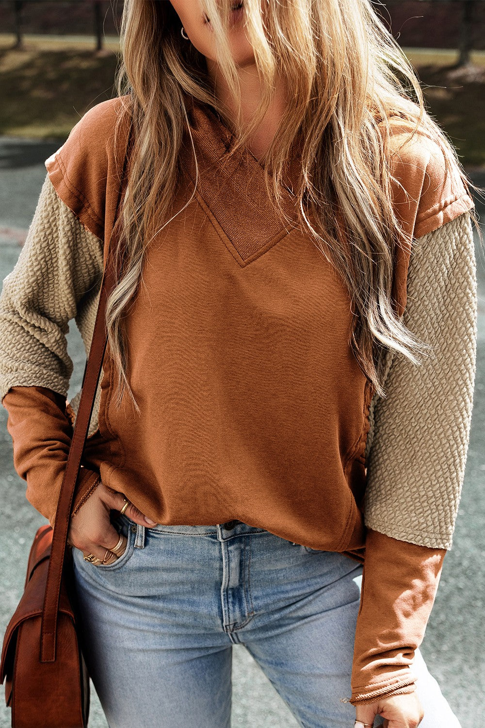 Color Block Hoodie