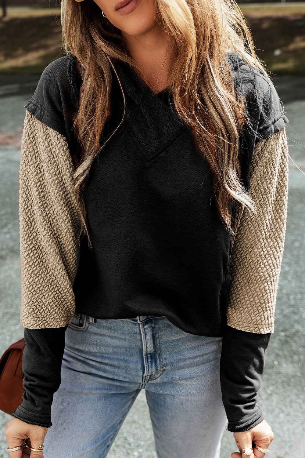 Color Block Hoodie