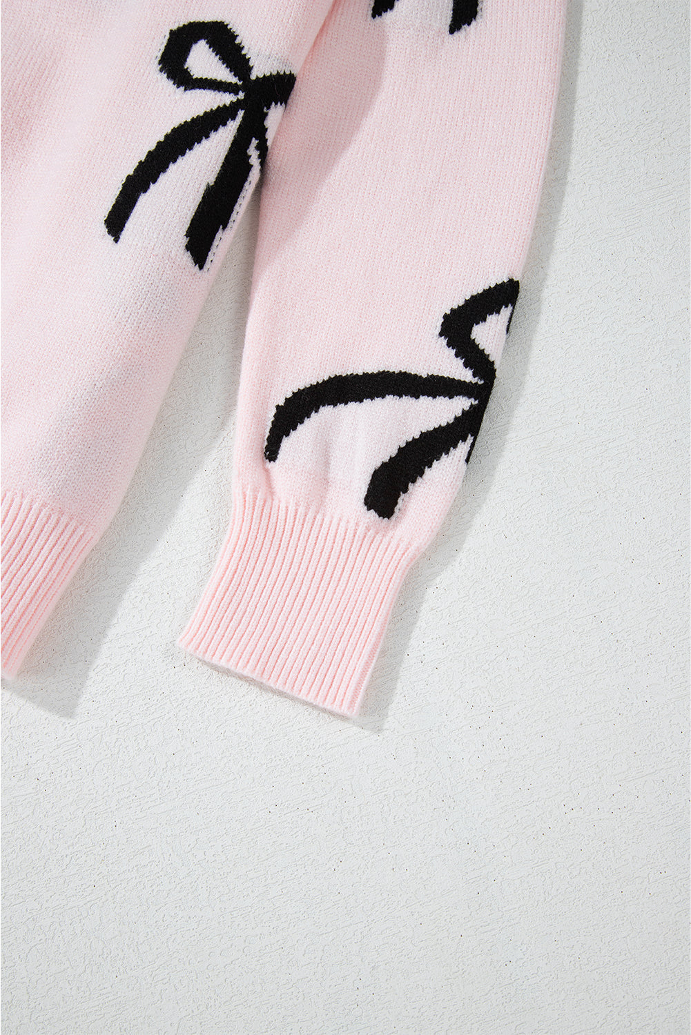 Bow Pattern Sweater