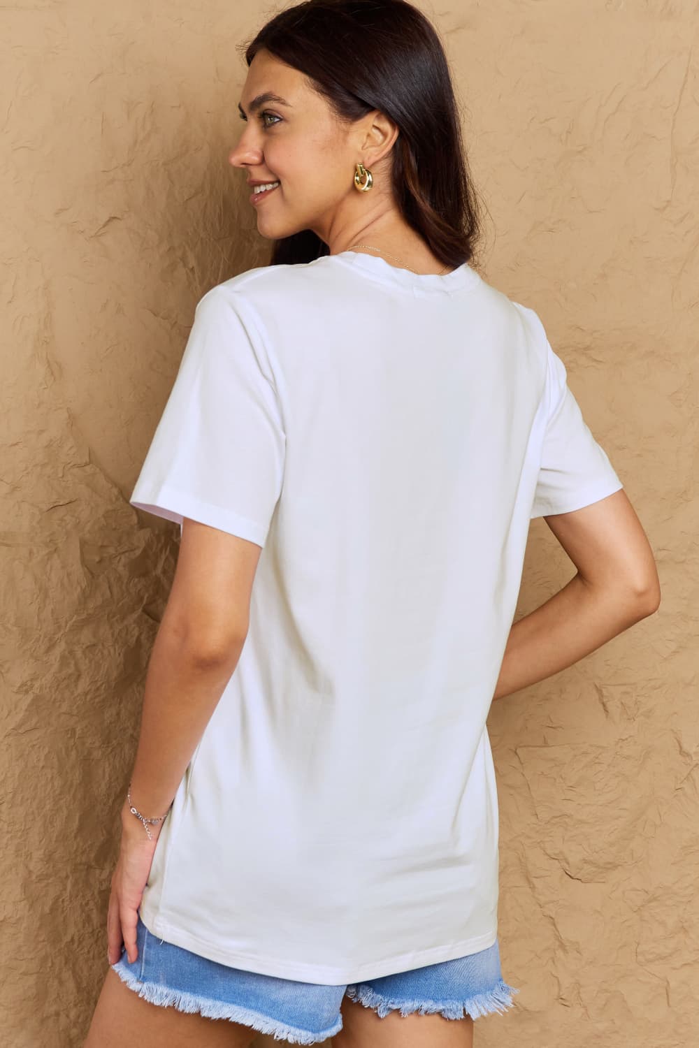 Love Full Size Book & Flower Graphic Tee