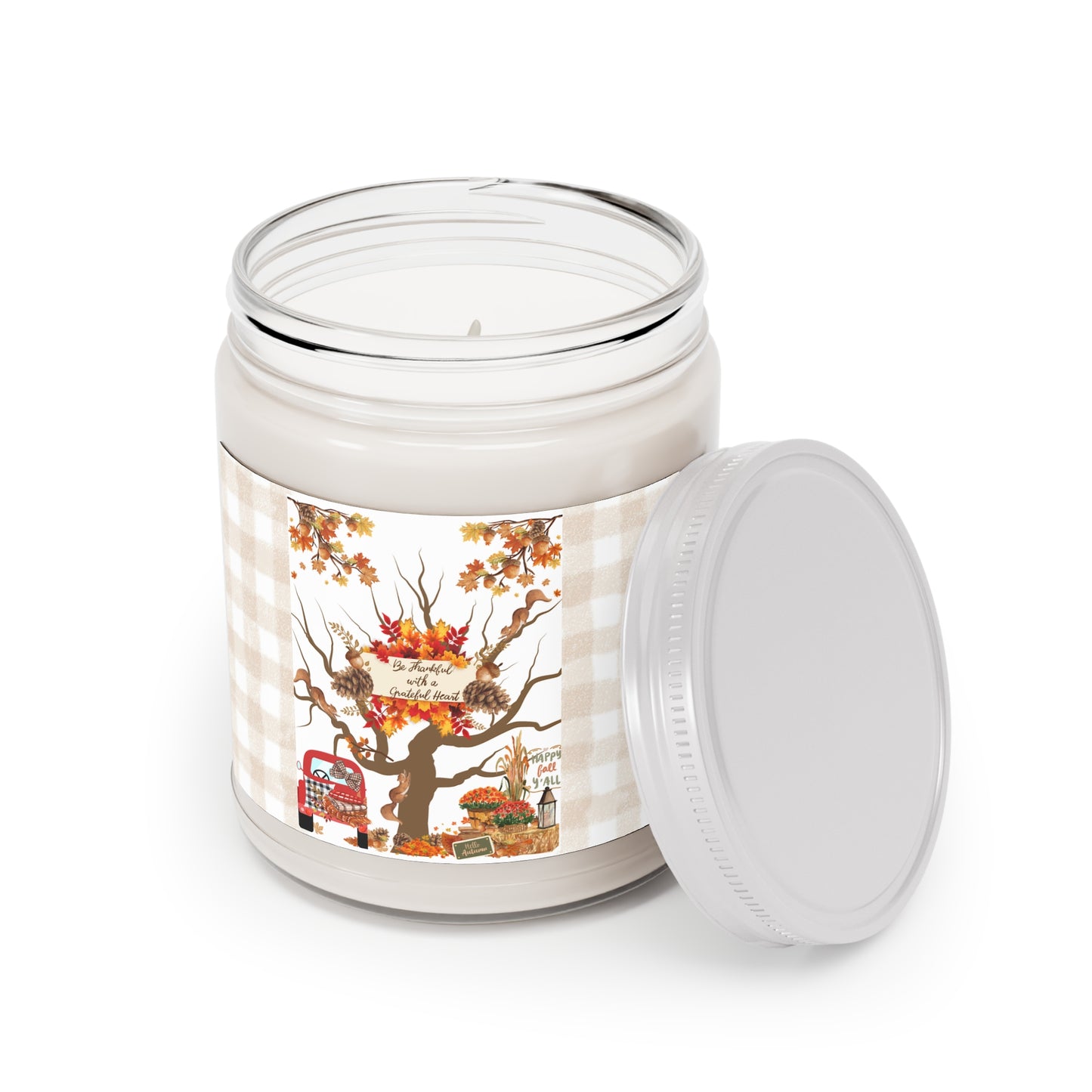 Scented Candles | Be Thankful With A Grateful Heart