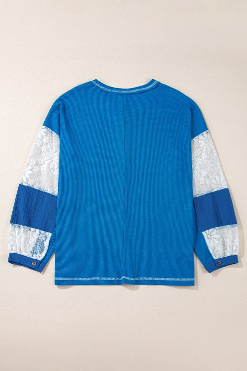 Lace Patchwork Top