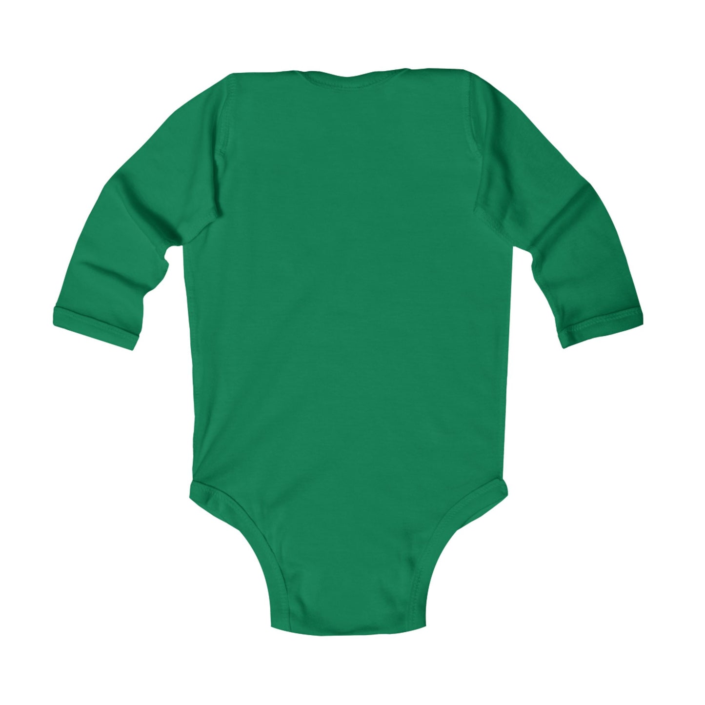 Infant Long Sleeve Bodysuit | Custom Name Christmas Snack