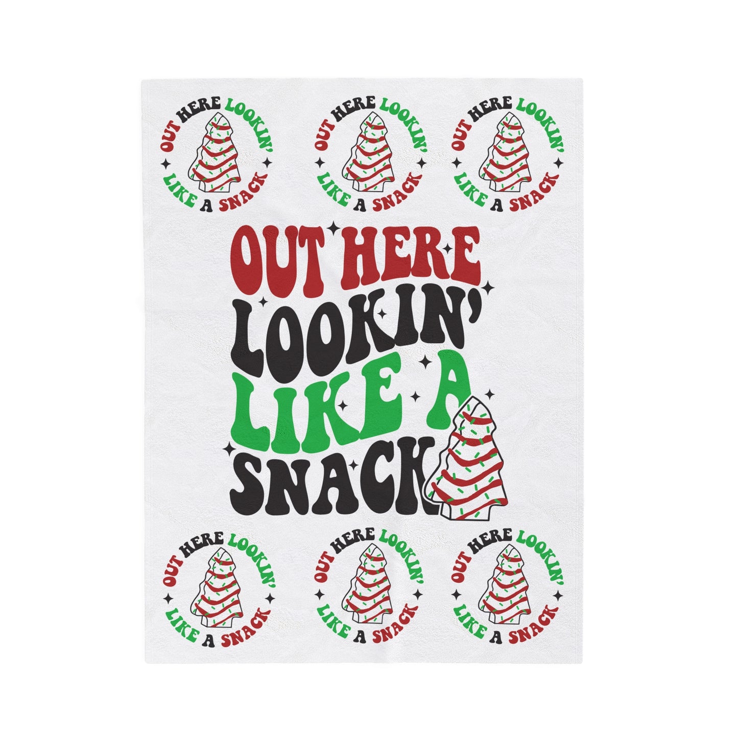 Plush Blanket | Out Here Lookin Like A Snack