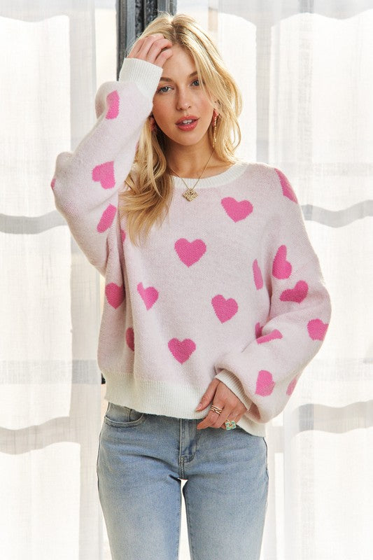 ADORA Heart Sweater