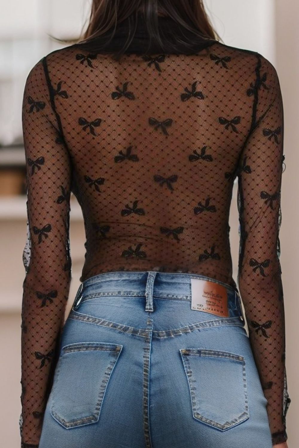 Bow Sheer Top