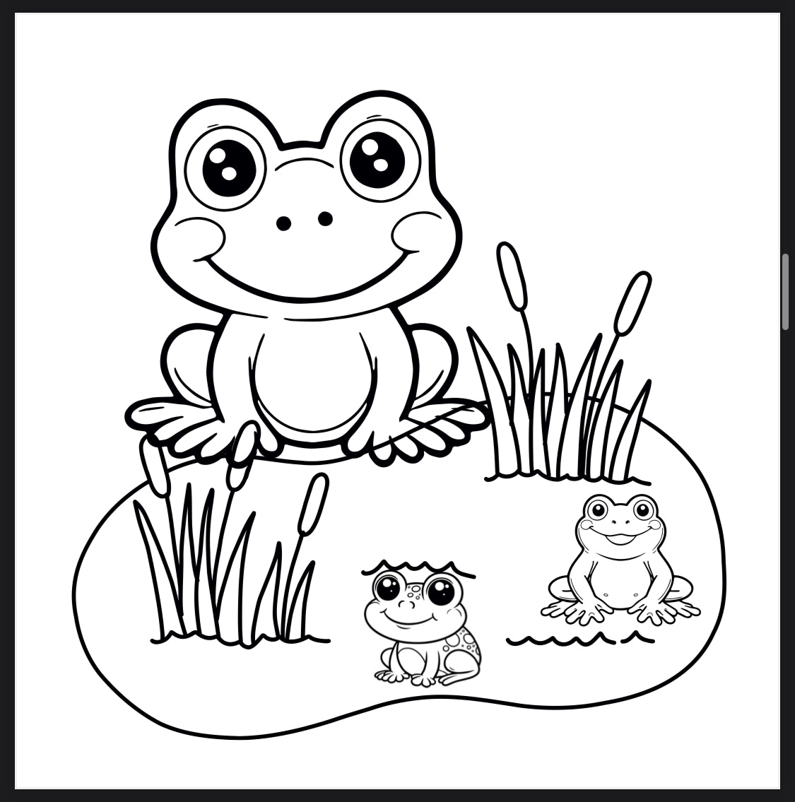 Animal Palette Coloring Book -Digital File