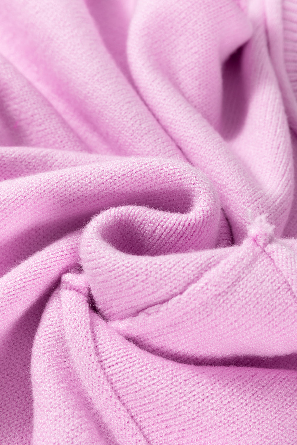 Pink Ribbed Sweater